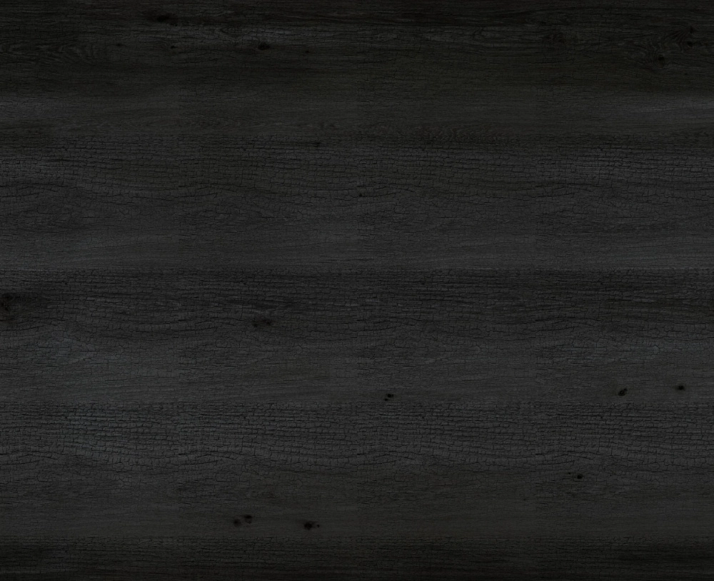 Charred timber