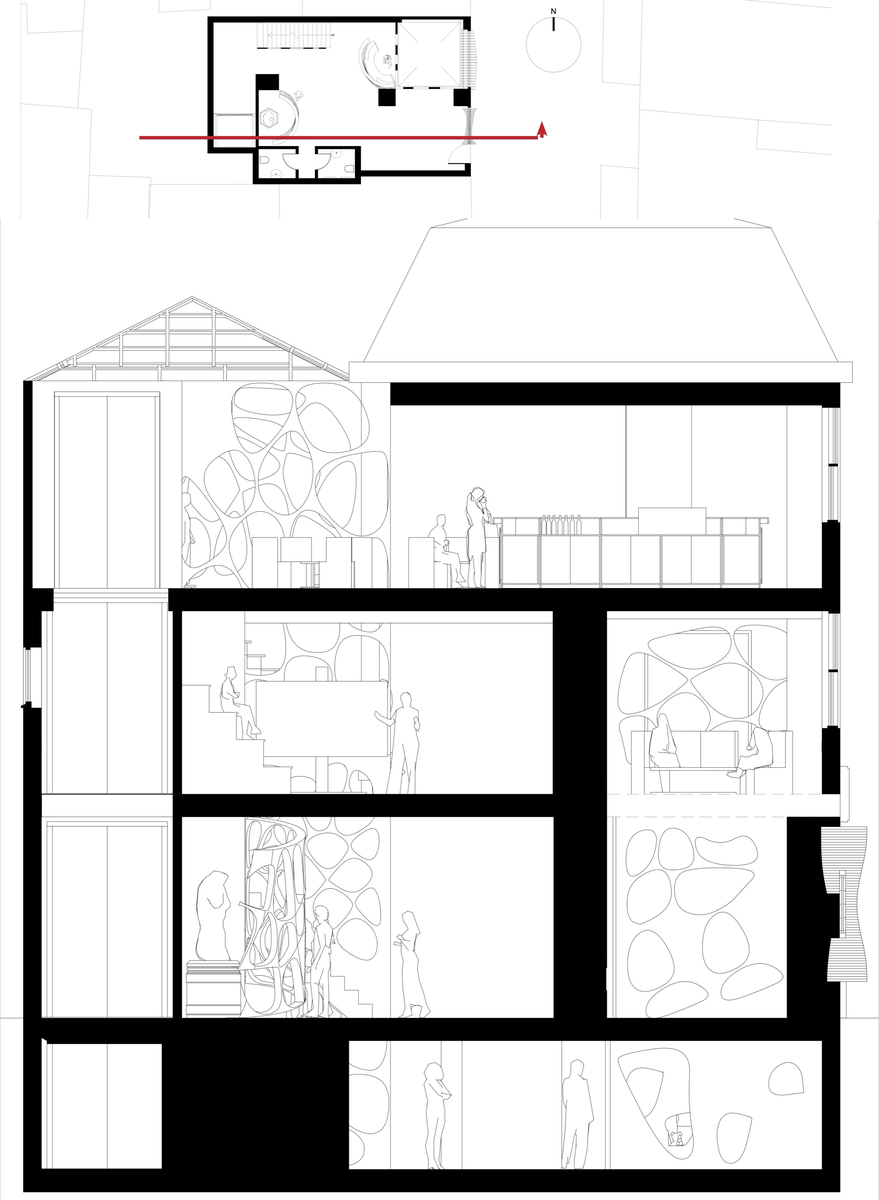 Section B–B, 1:50