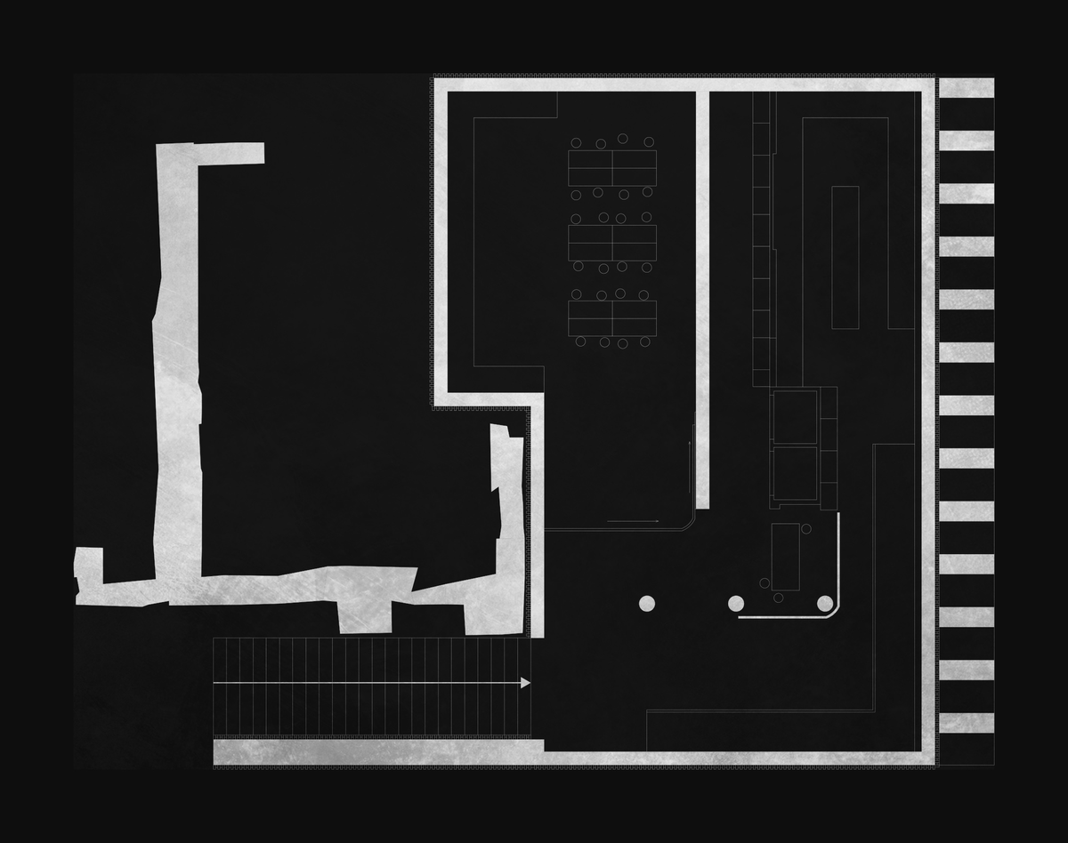 First floor: research space