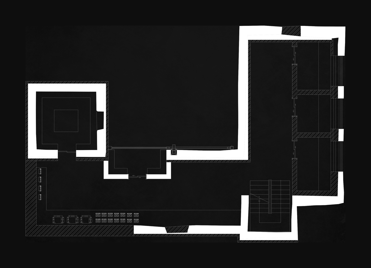 Production centre, floor plan